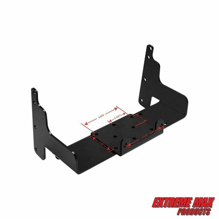 Extreme Max Extreme Max 5600.3142 Winch Mount Kit for Polaris Gen 4 Chassis 5600.3142